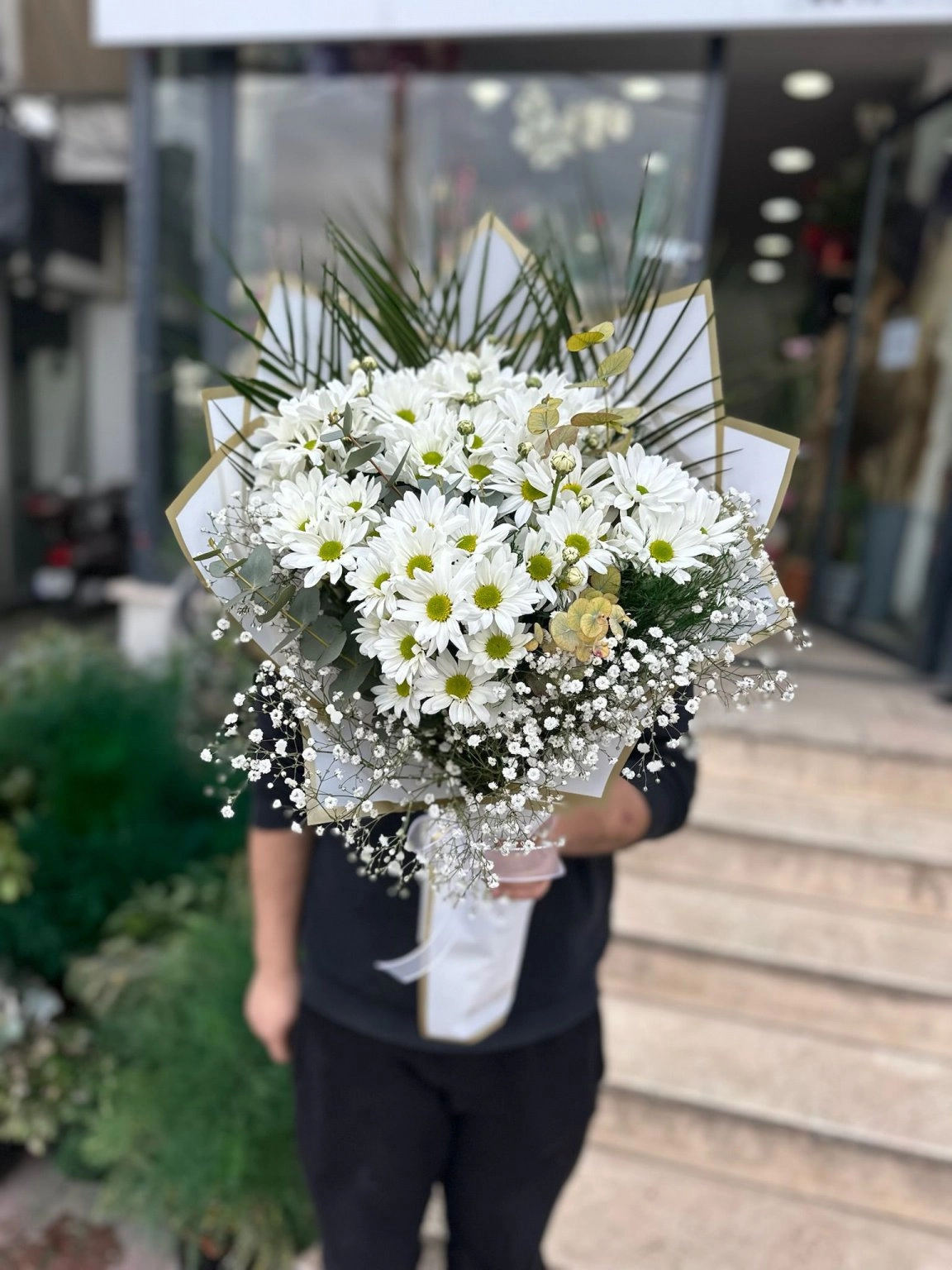 Beyaz Papatya Buketi
